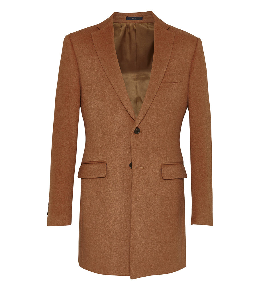 Camel Outer Coat – Benjamin Barker Australia