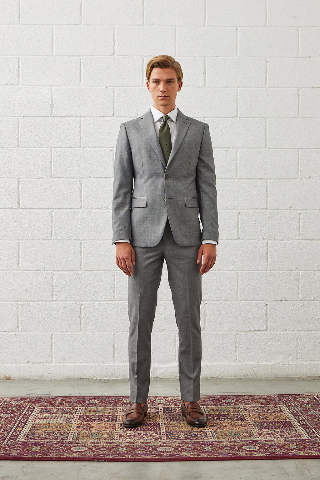 Koji Cement Grey Suit Jacket – Benjamin Barker Australia