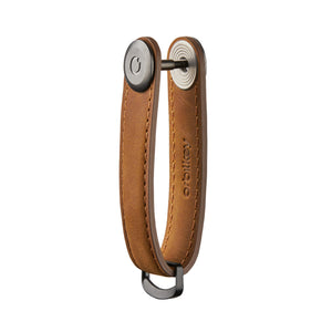 Key Organiser Crazy Horse Leather Chestnut Brown