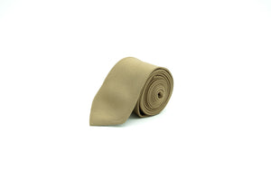 Clarence Classic Coffee Micro Stripes Silk Tie