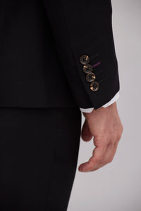 Satoshi Black Suit Jacket