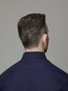 Ueda Easy Care Navy Pique