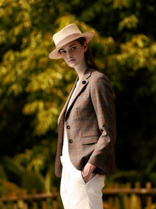 Haru Plaid Blazer