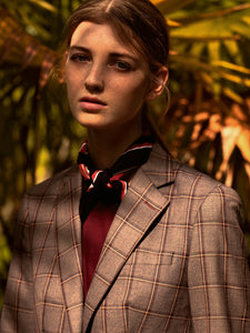 Sanna Windowpane Blazer