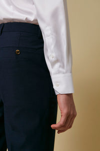 100/2 Egyptian Twill in Perfect White