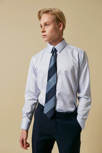 Perfect Blue Shirt in Egytian Twill