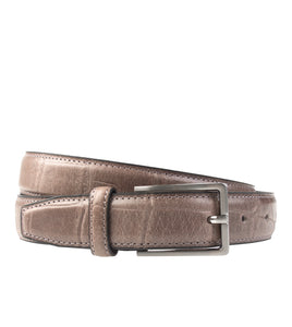 Textured Leather Light Brown Belt