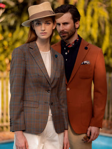 Haru Plaid Blazer