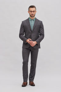 Yoshimasa Charcoal Suit Jacket