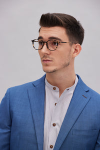 Tsumugi Petrol Blue Suit