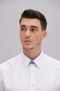 Fujiwara Easy Care White Fine Twill