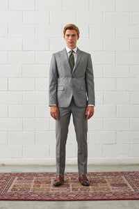 Koji Cement Grey Suit Jacket