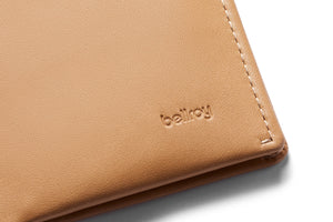 Note Sleeve Wallet - Tan - RFID